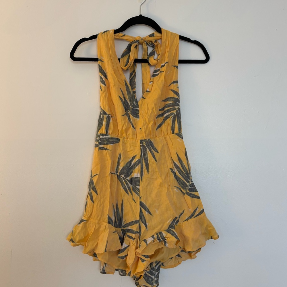 Bright Floral Romper